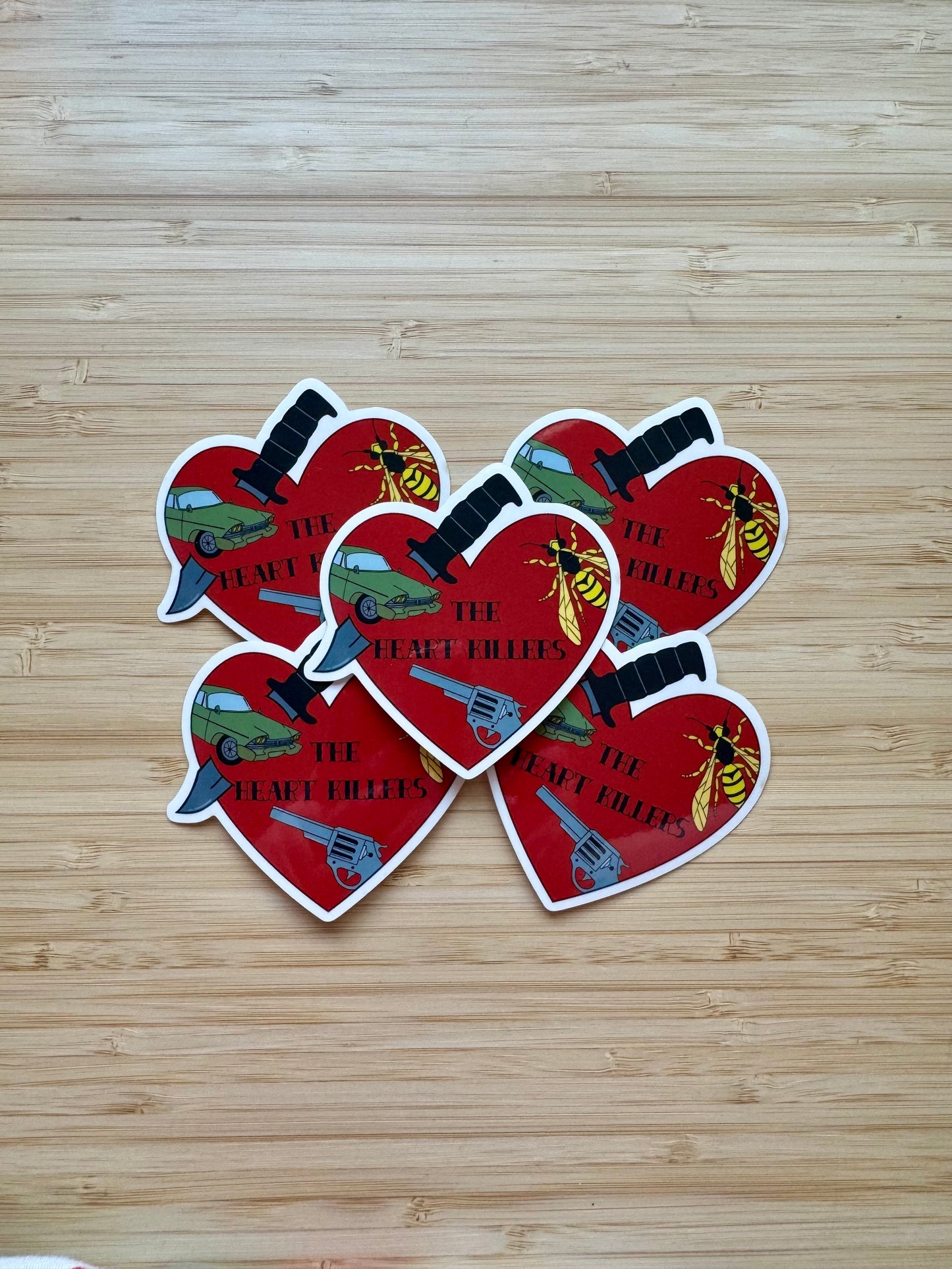 The Heart Killers Sticker